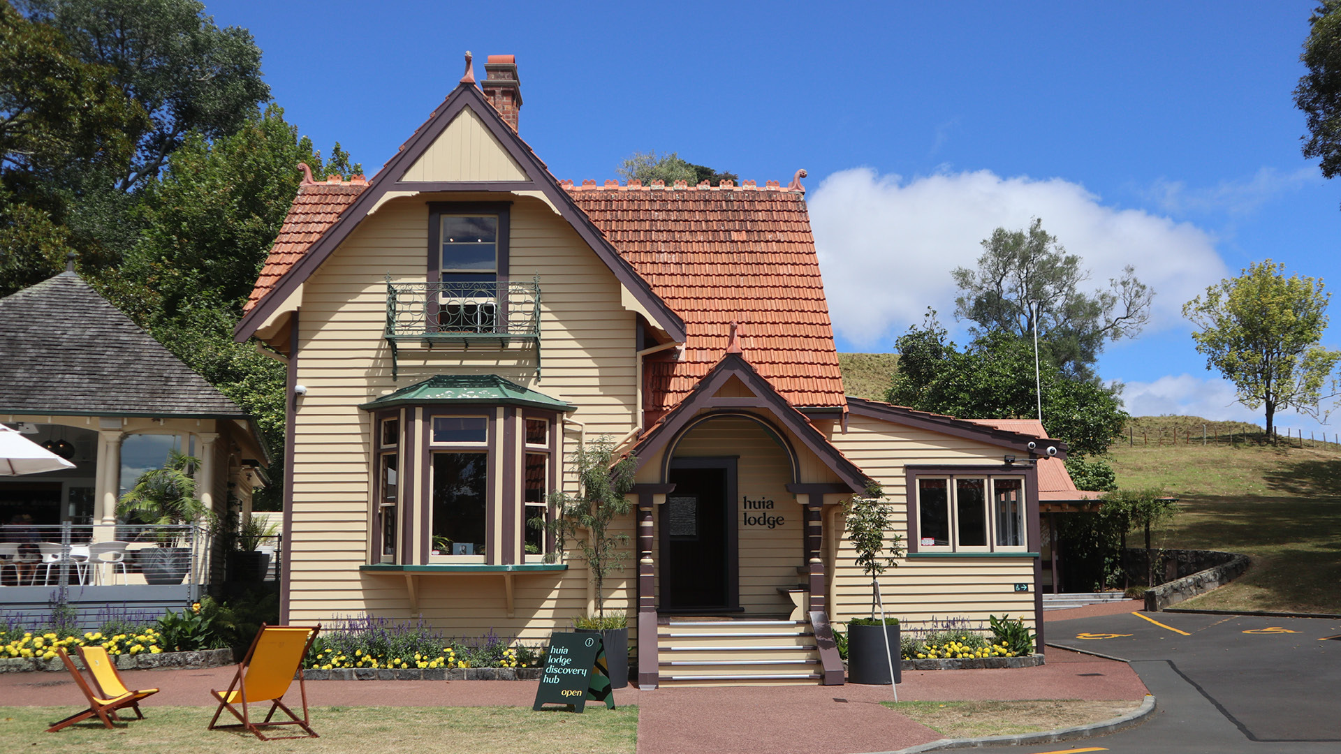 Huia Lodge Discovery Hub, February 2019.